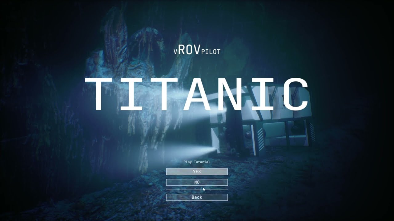 VROV pilot Titanic experience