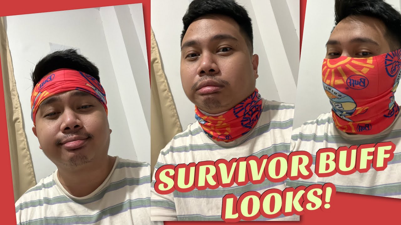 UNBOXING: Survivor Buff! How to Wear it? 🧣