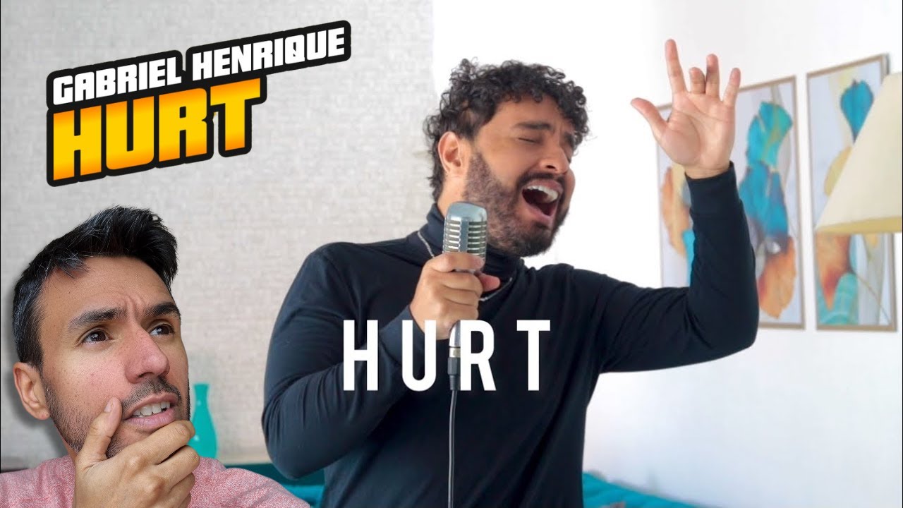 Hurt - Gabriel Henrique (кавер Christina Aguilera) РЕАКЦИЯ