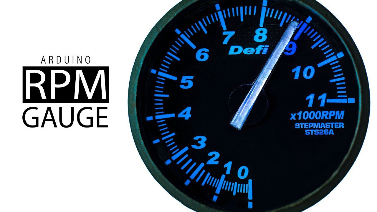 DIY Arduino RPM GAUGE for sim racing