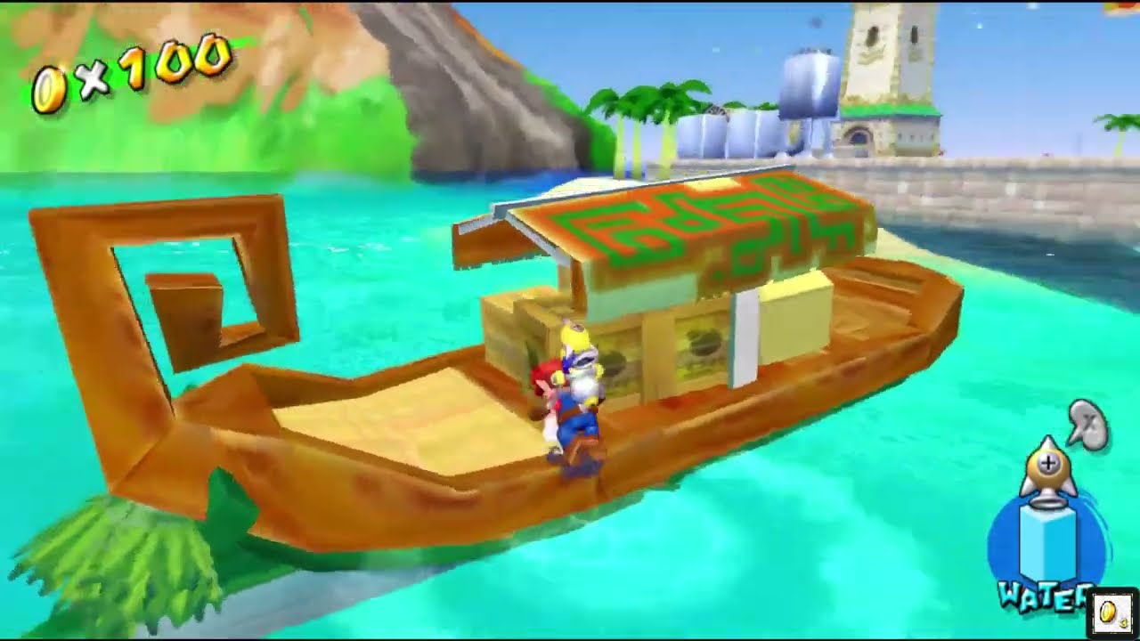 Collecting all 149 Coins in Delfino Airstrip | Super Mario Sunshine