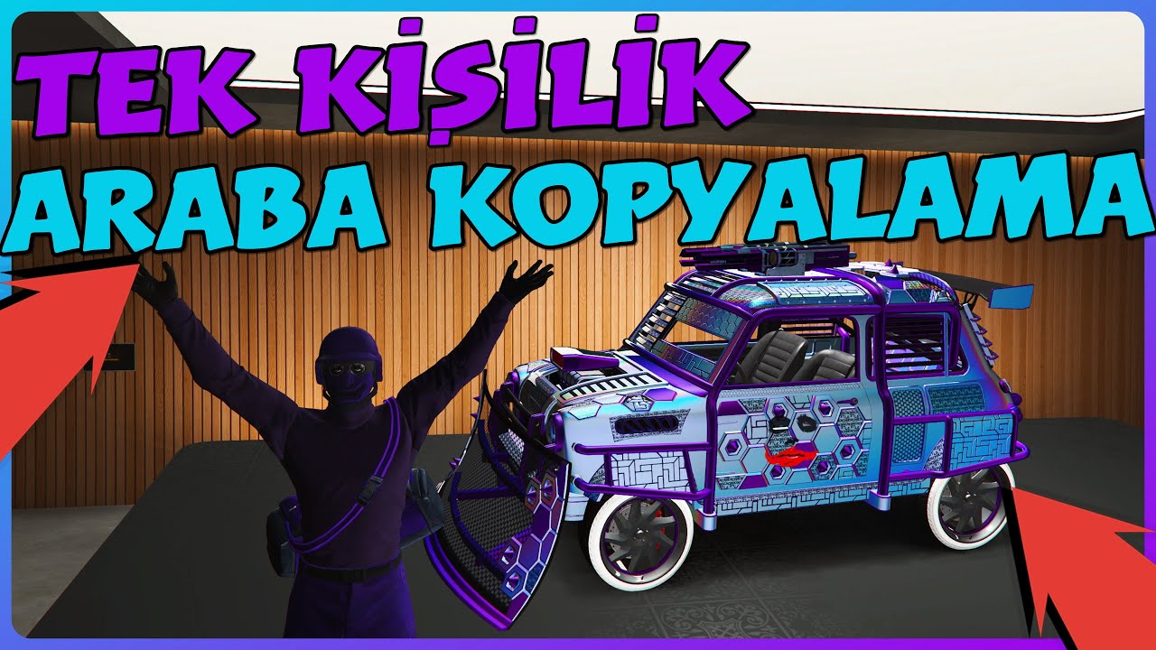 GTA ONLINE - TEK KİŞİLİK ARABA KOPYALAMA 2 DAKİKADA $2.000.000 PARA KASMA YÖNTEMİ