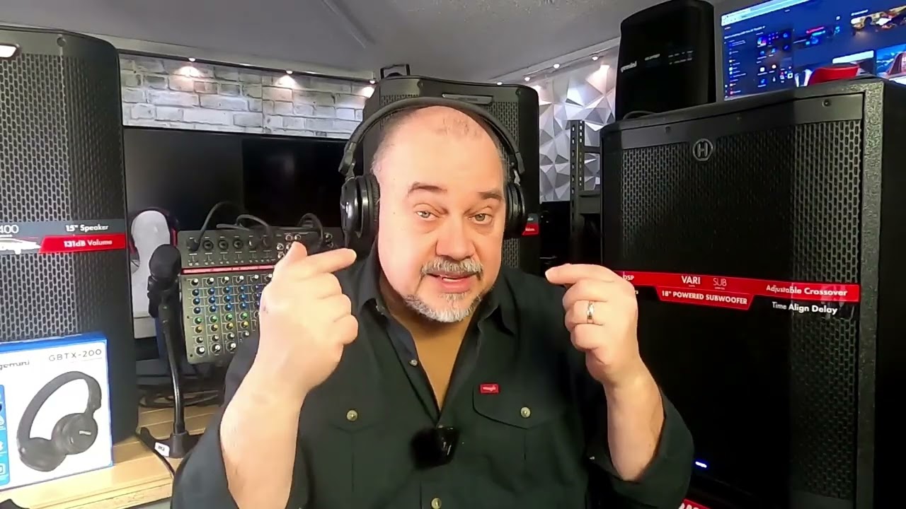 Gemini GETX-200 | Gemini Wireless Bluetooth Headphones