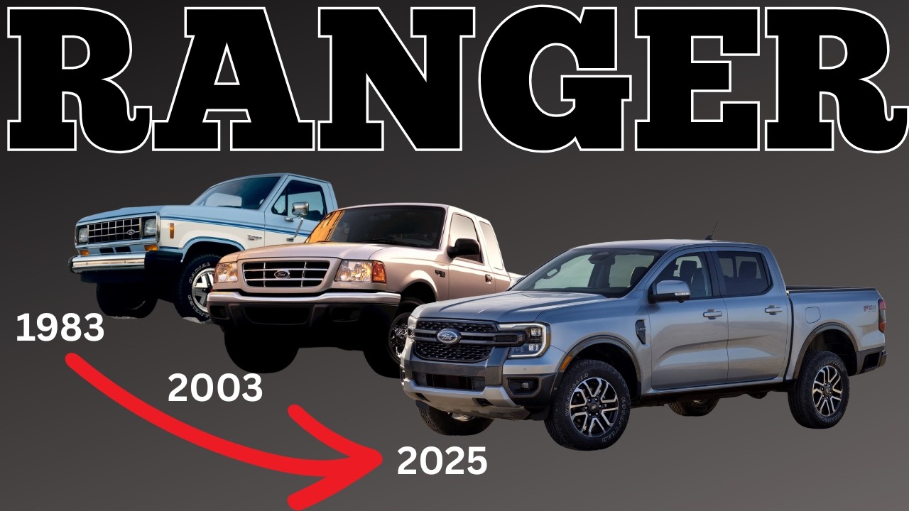 History of The Ford Ranger - From the Courier to Today!