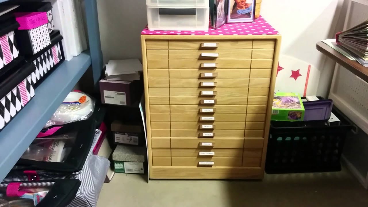 How I Store My:  Rubber Stamps