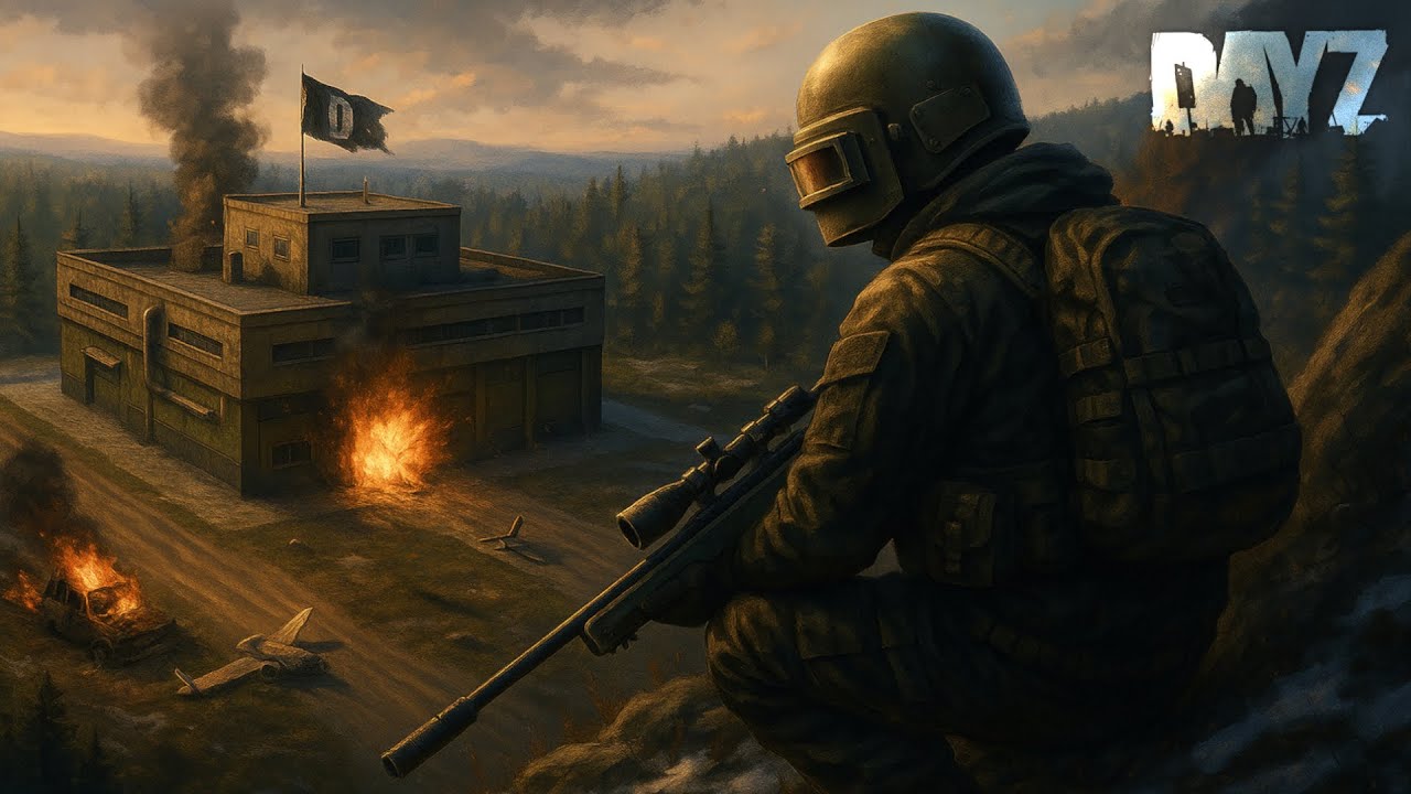 Мы построили базу на аэродроме в DayZ