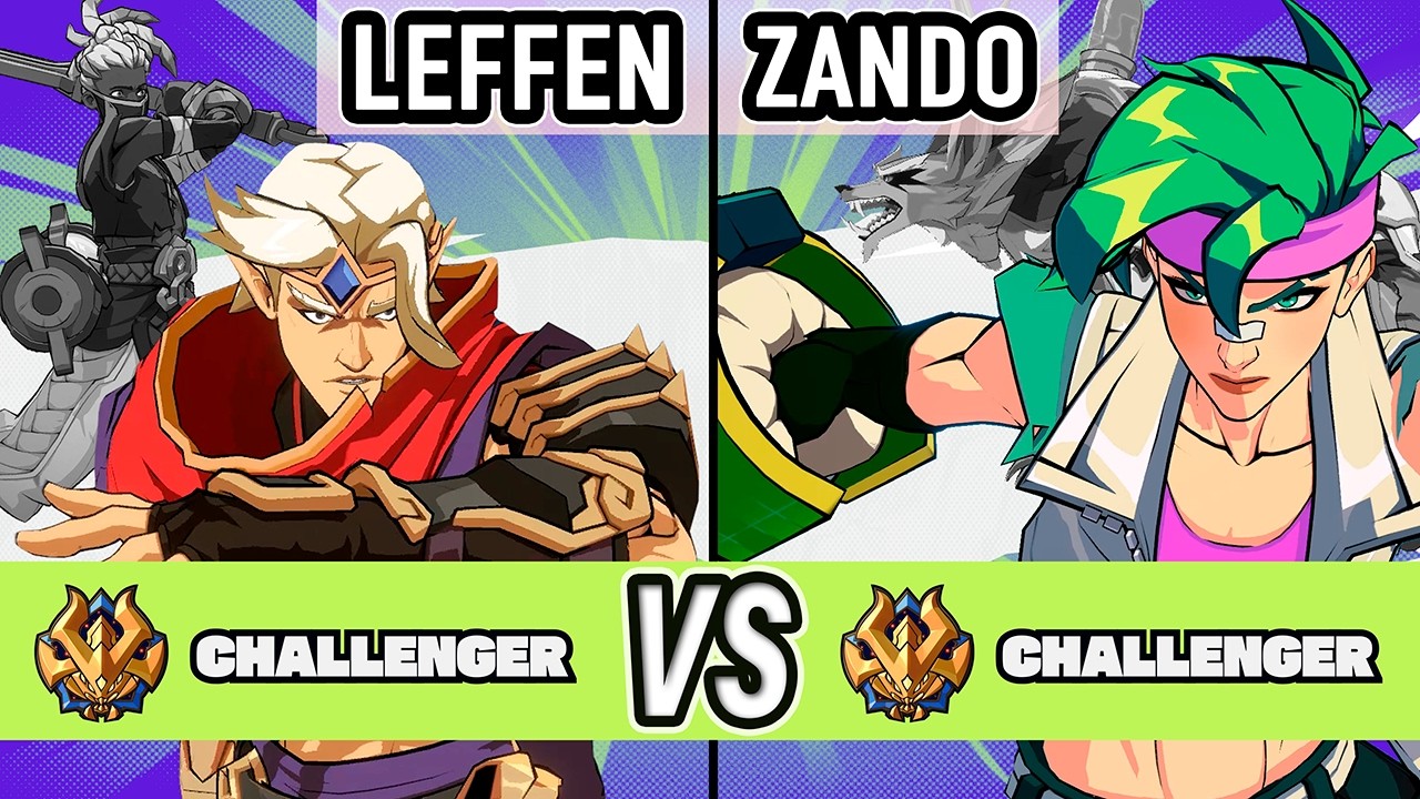 2XKO ▰ Leffen (Yasuo / Ekko) vs Zando (Vi / Warwick) ▰ High Level Gameplay