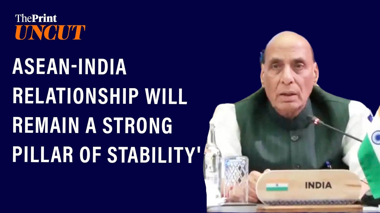 Rajnath Singh's opening remarks at ASEAN-India defence ministers' informal meet