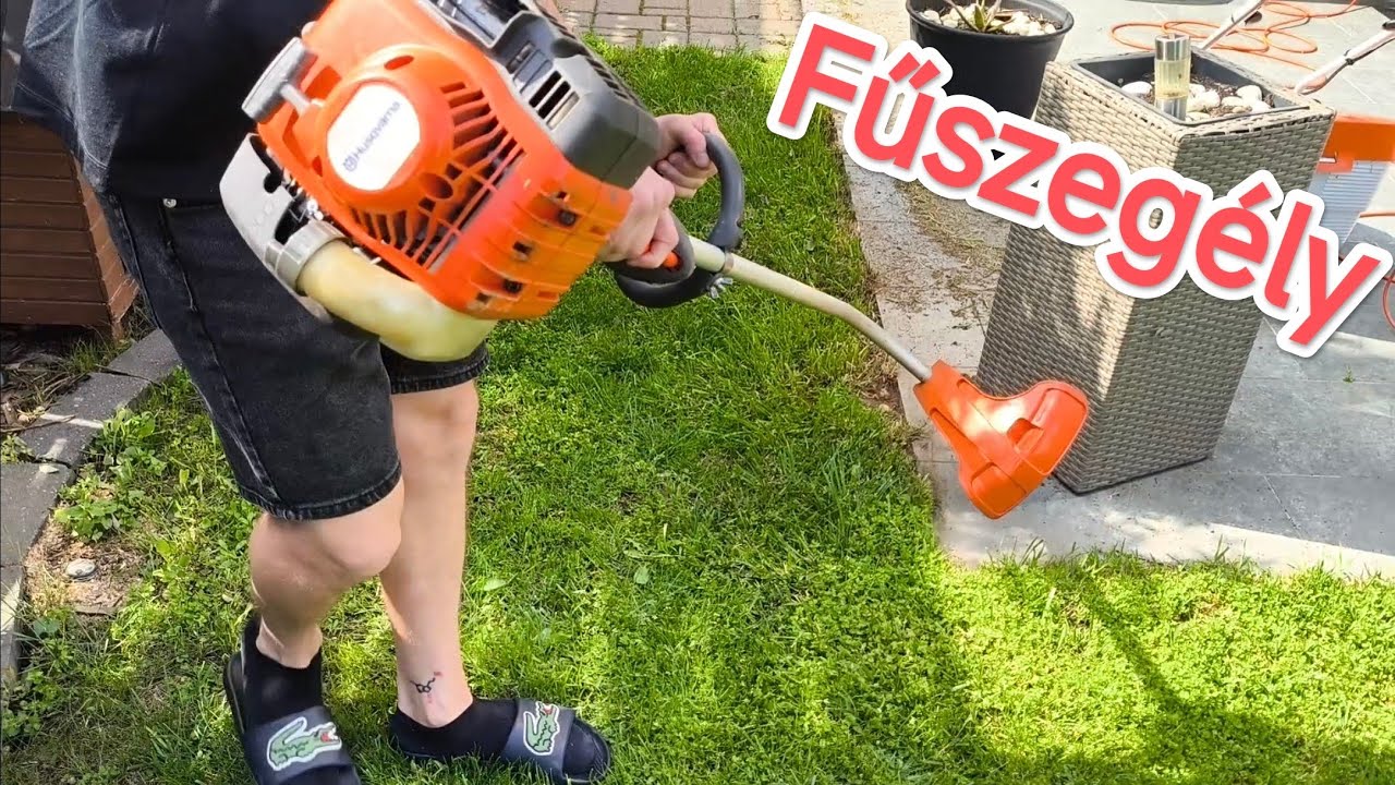 Husqvarna 122 C is Kasza ? Szegélynyíró Szezon