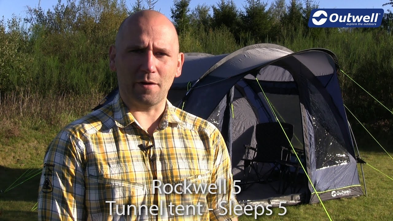 Outwell Rockwell 5 Tent 2018 | Innovative Family Camping