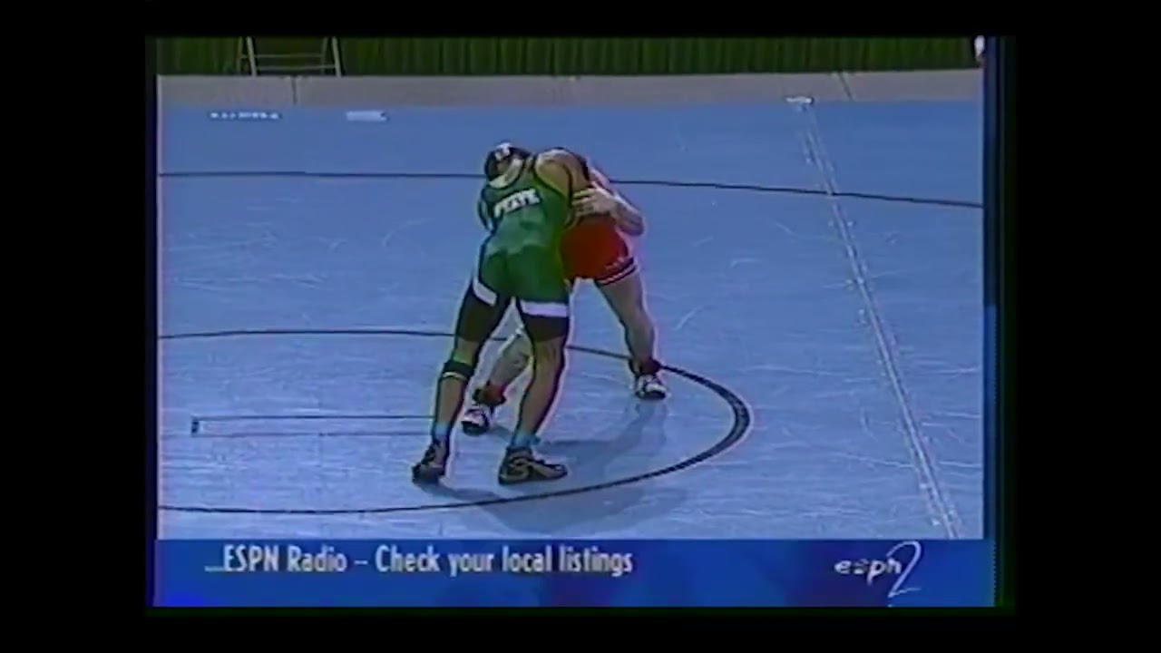 1998 NCAA 118LB FINAL TEAGUE MOORE OKLAHOMA STATE VS DAVID MORGAN MICHIGAN STATE