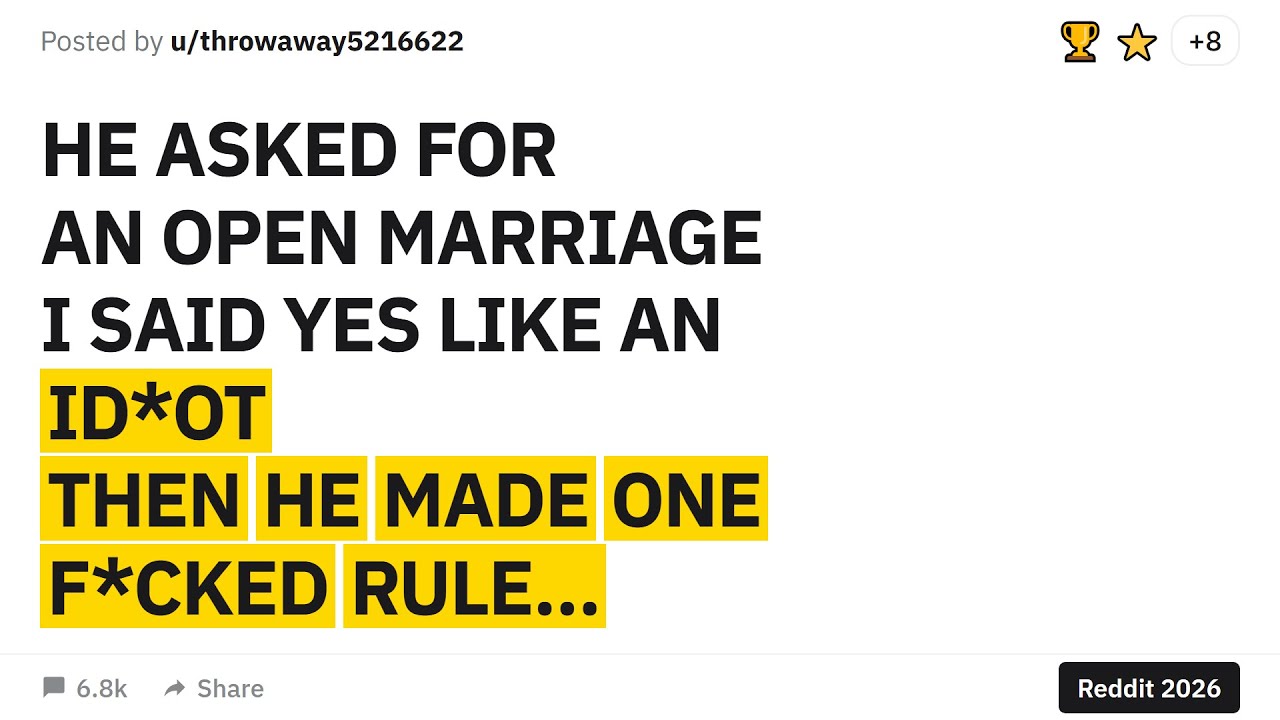 My Husband Asked for an Open MarriageThen Gave Me One Rule That Changed Everything