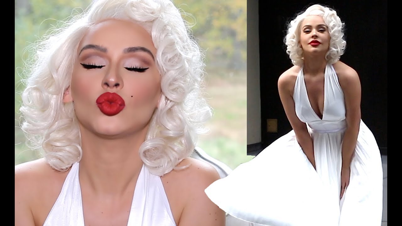 MARILYN MONROE HALLOWEEN TRANSFORMATION | Carli Bybel