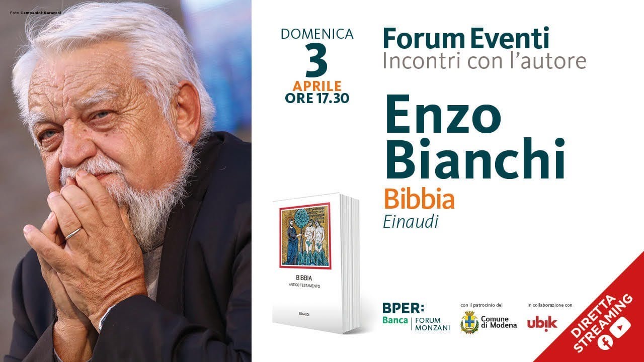 Enzo Bianchi presenta 
