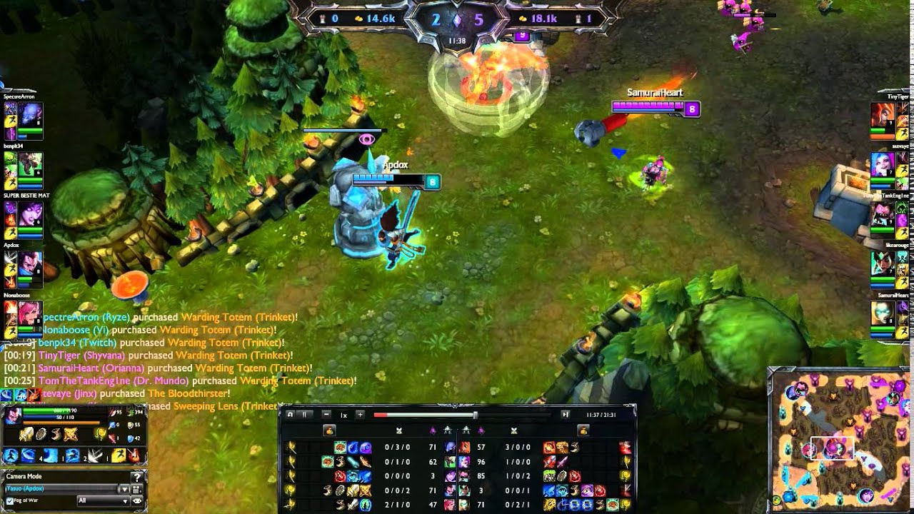 yasuo counter-dive [LOL]