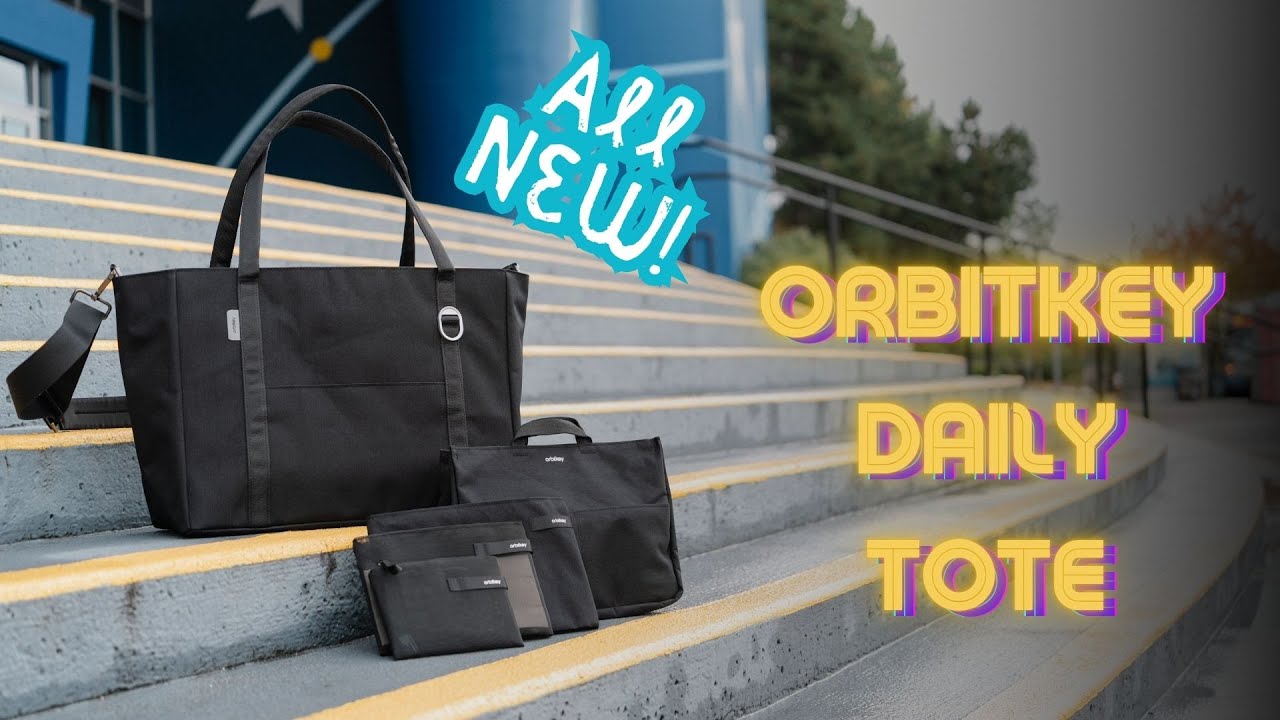 Is this the next best Everyday Tote bag?  The All-New Orbitkey Daily Tote!