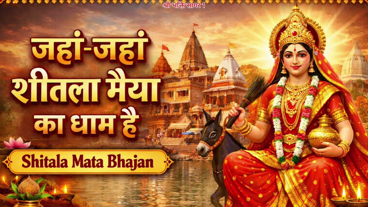 जहां-जहां शीतला मैया का धाम है | Shitala Mata Bhajan | शीतला माता भक्ति गीत