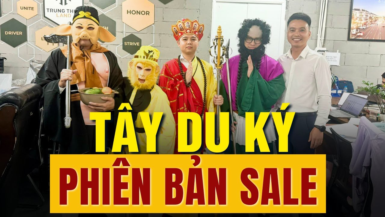 Tây Du Ký phiên bản phòng sale: yêu quái xuất hiện lúc đang tính lương