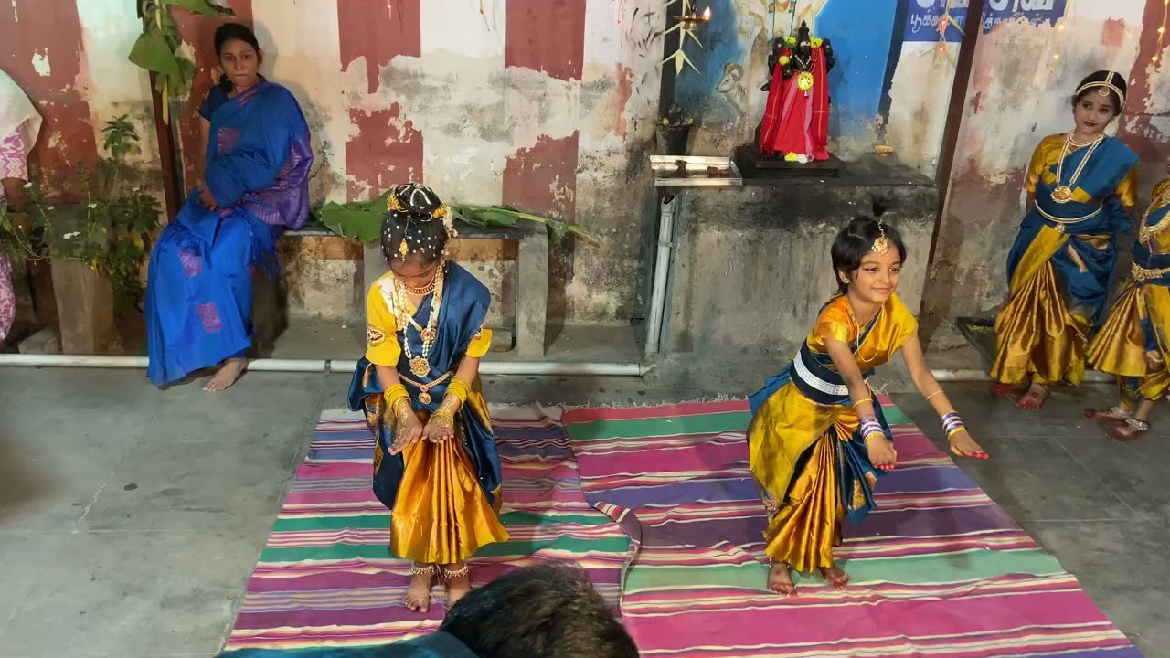 Adhvitha first barathanaatiyam  dance