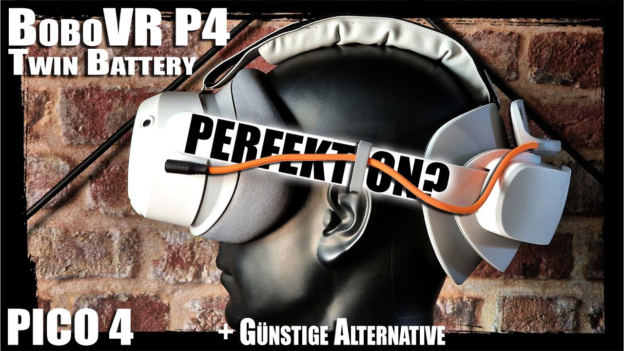 Perfekter Comfort für Pico 4 mit diesen Optionen | BoboVR P4 | ZYBER