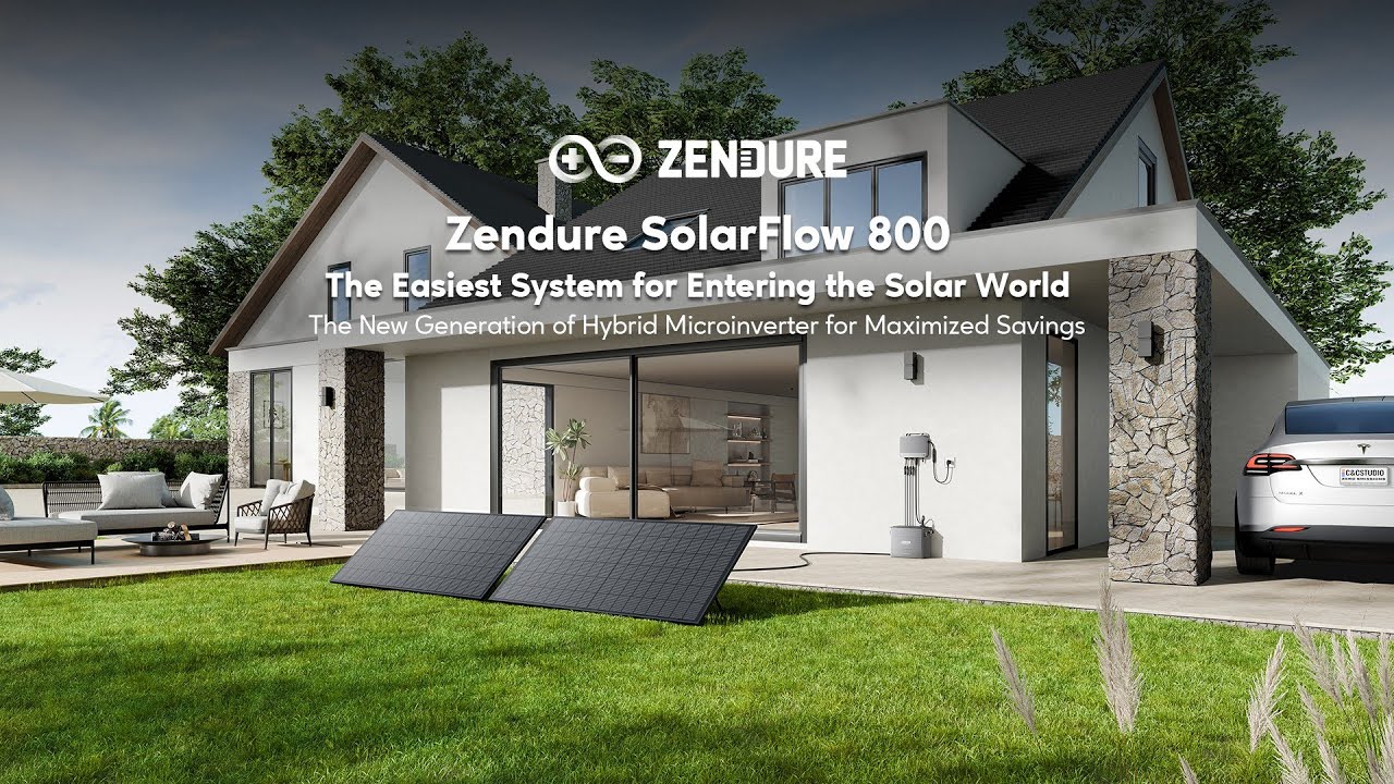 Zendure SolarFlow 800 - The Easiest System for Entering the Solar World!
