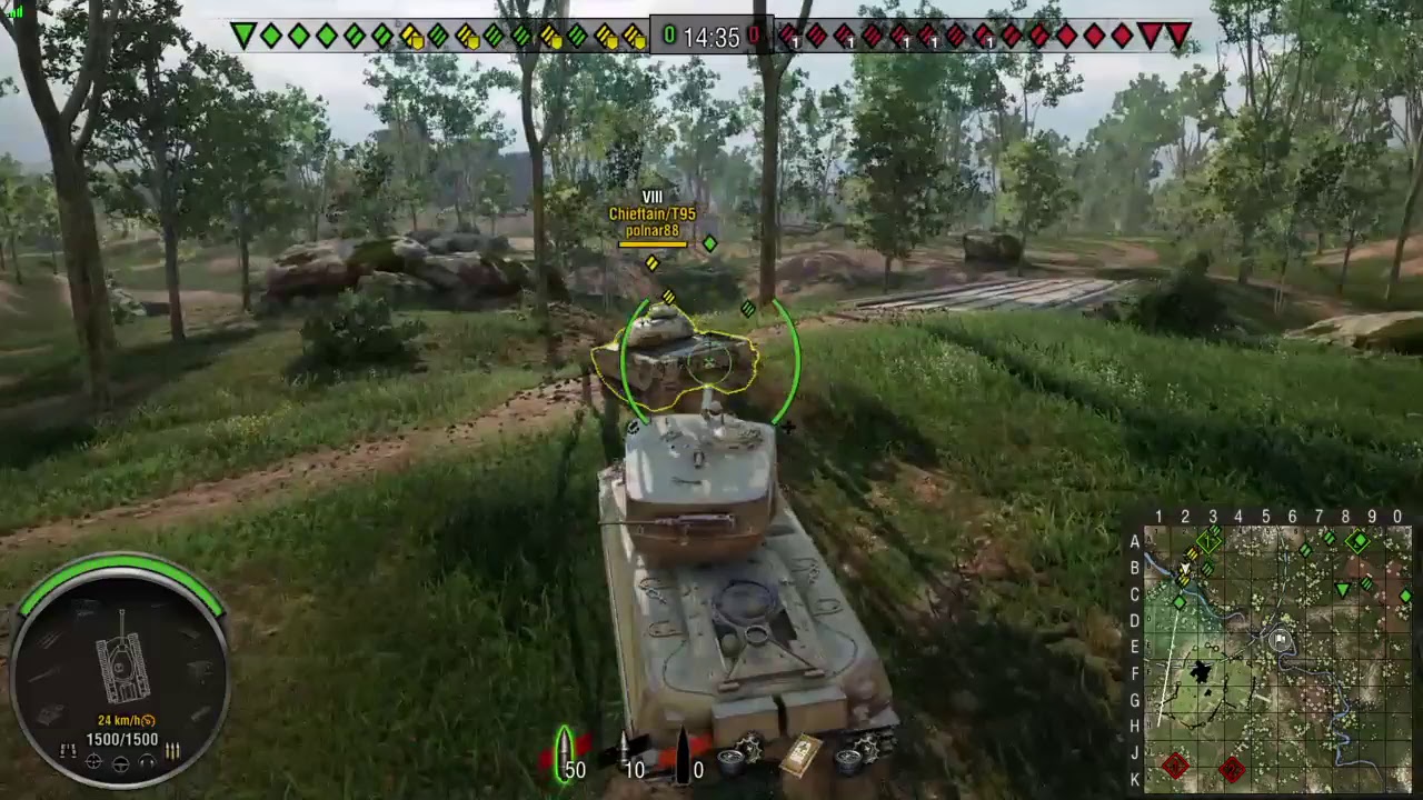 PS4 World of Tanks-bitwa standardowa