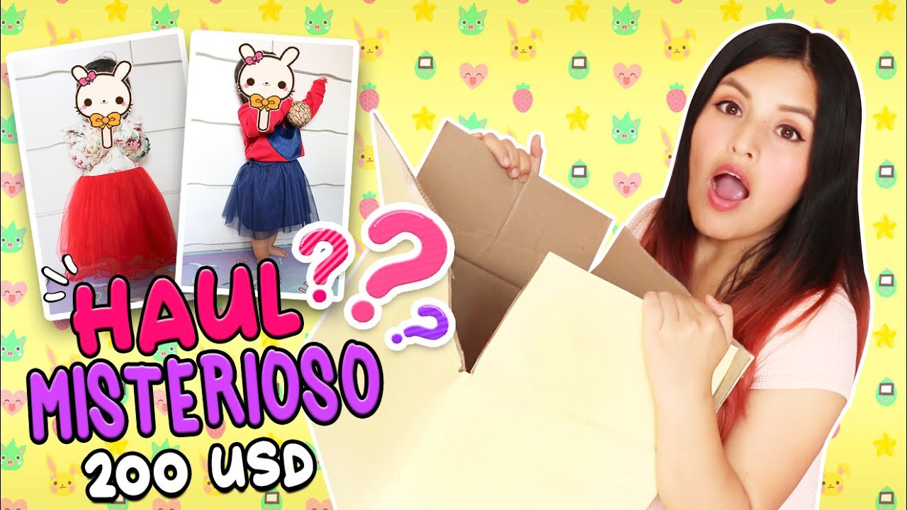 HAUL con mi HIJA  ☆ Me regalan una CAJA MISTERIOSA de 200 DÓLARES l Fabbi Lee