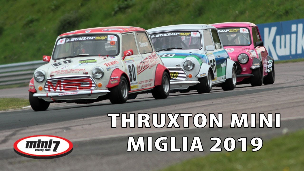 Эпическая гонка Mini Miglia на Thruxton BTCC 2019
