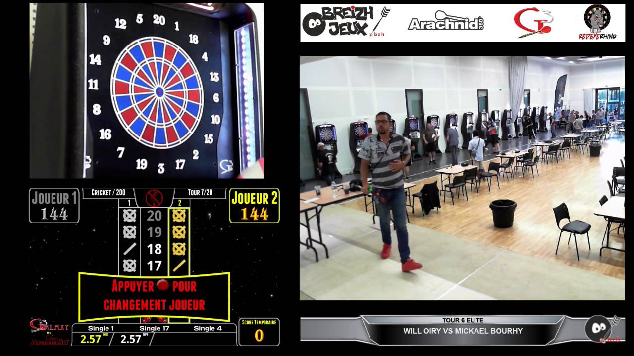 OPG3 - Indiv Elite Tour 6 - Wil Oiry Vs Mickael Bouhry