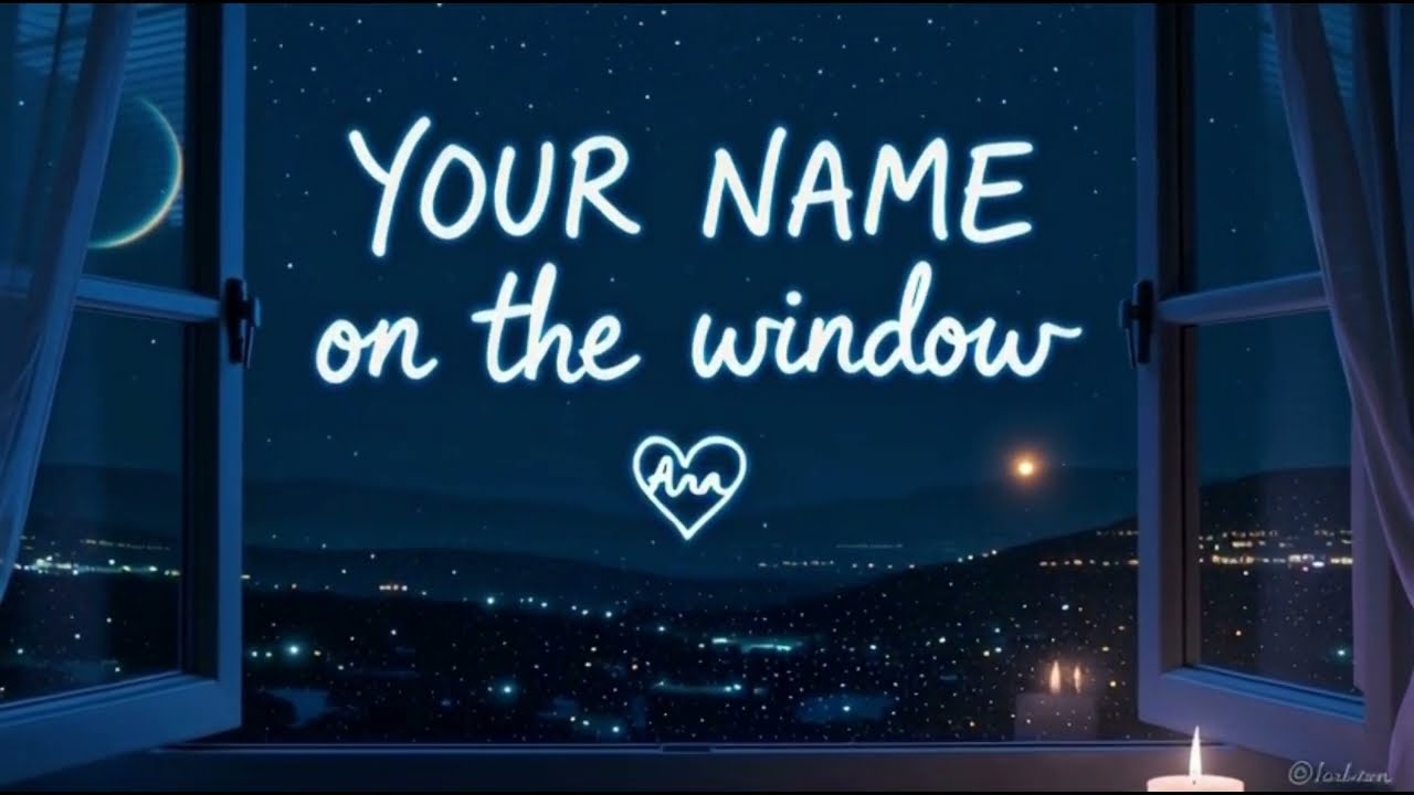 Your Name on the Window