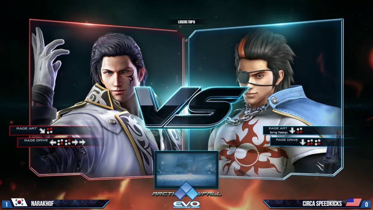 Tekken 7 FR: Narakhof vs Speedkicks - EVO 2016 Top 8