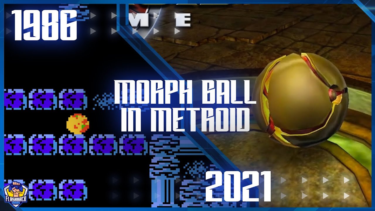 Morph Ball Evolution from 35 Years of Metroid (1986-2021) | FlashBack Gaming