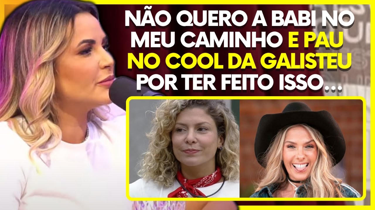 DEOLANE MANDA INDIRETA PRA ADRIANE GALISTEU E BABI BORGES AO VIVO😱 | PodcatsDelas Cortes