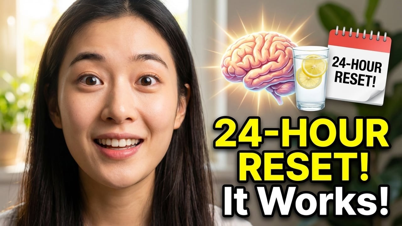 Fix Brain Fog in 24 Hours (No Caffeine Needed)