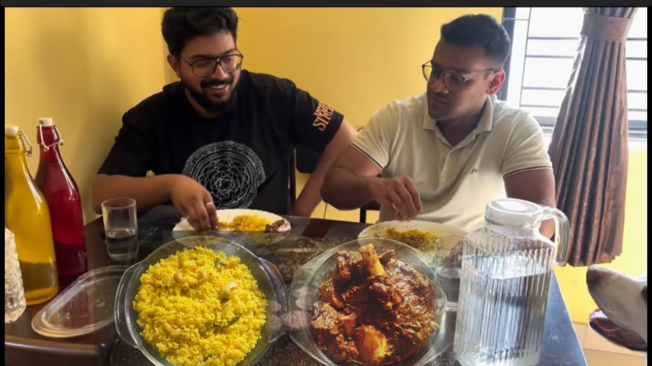 স্পেশাল মানুষের জন্য স্পেশাল Mutton ॥ কালো মাংস ॥ বাসন্তী পোলাও # গোল বাড়ির স্টাইলে  কালো মটন কষা
