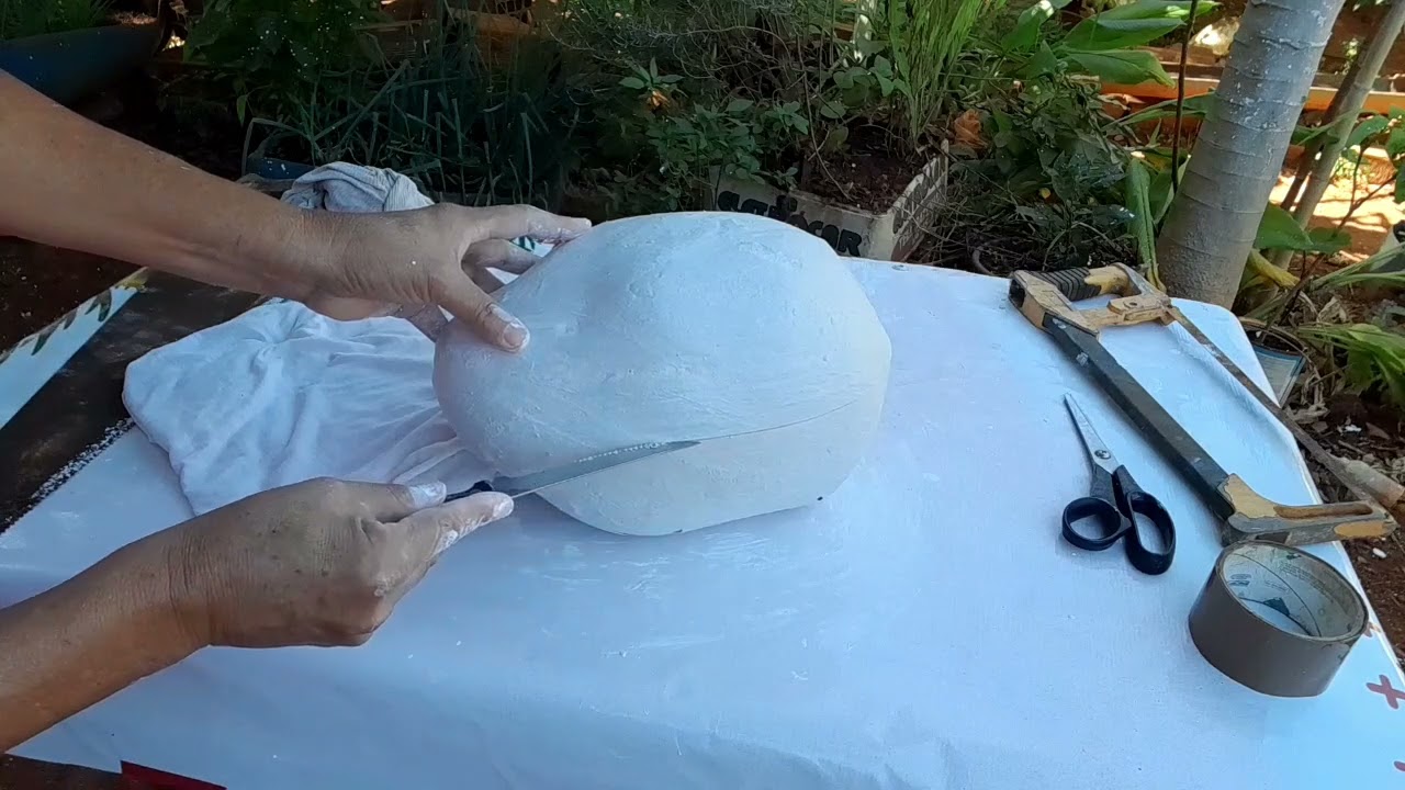 Contra forma para cofrinho