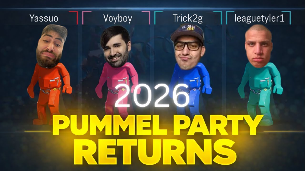 Yassuo & UNCS RETURN TO PUMMEL PARTY ft. Tyler1, Trick2g & Voyboy