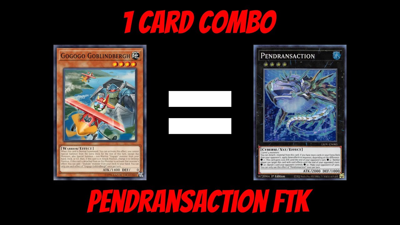 1 card Pendransaction FTK