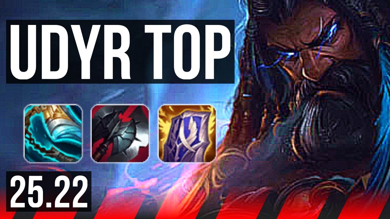 UDYR vs AMBESSA (TOP) | 14/1/5, 9 solo kills, Legendary | KR Master | 25.22