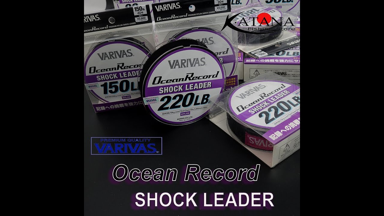 Dây Câu Cá Varivas Ocean Record Shock Leader Nylon - Dây Làm Thẻo