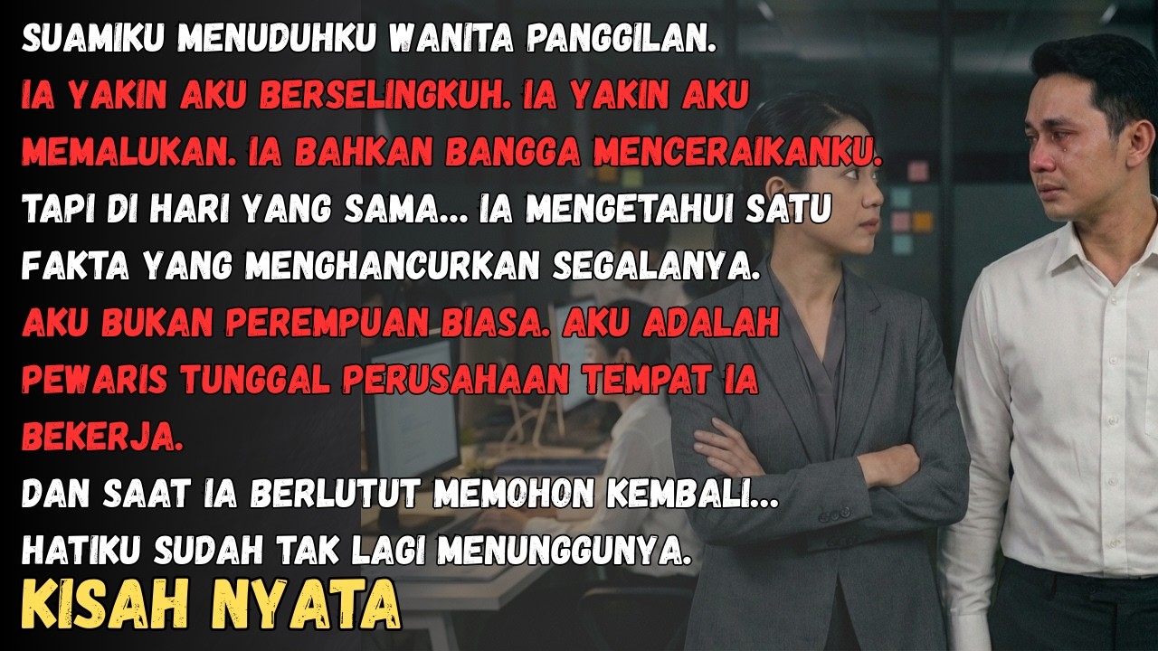 SUAMI MENUDUHKU WANITA PANGGILAN, DIA SYOK SAAT DIREKTUR MENGUMUMKAN STATUSKU SEBAGAI PEWARIS...