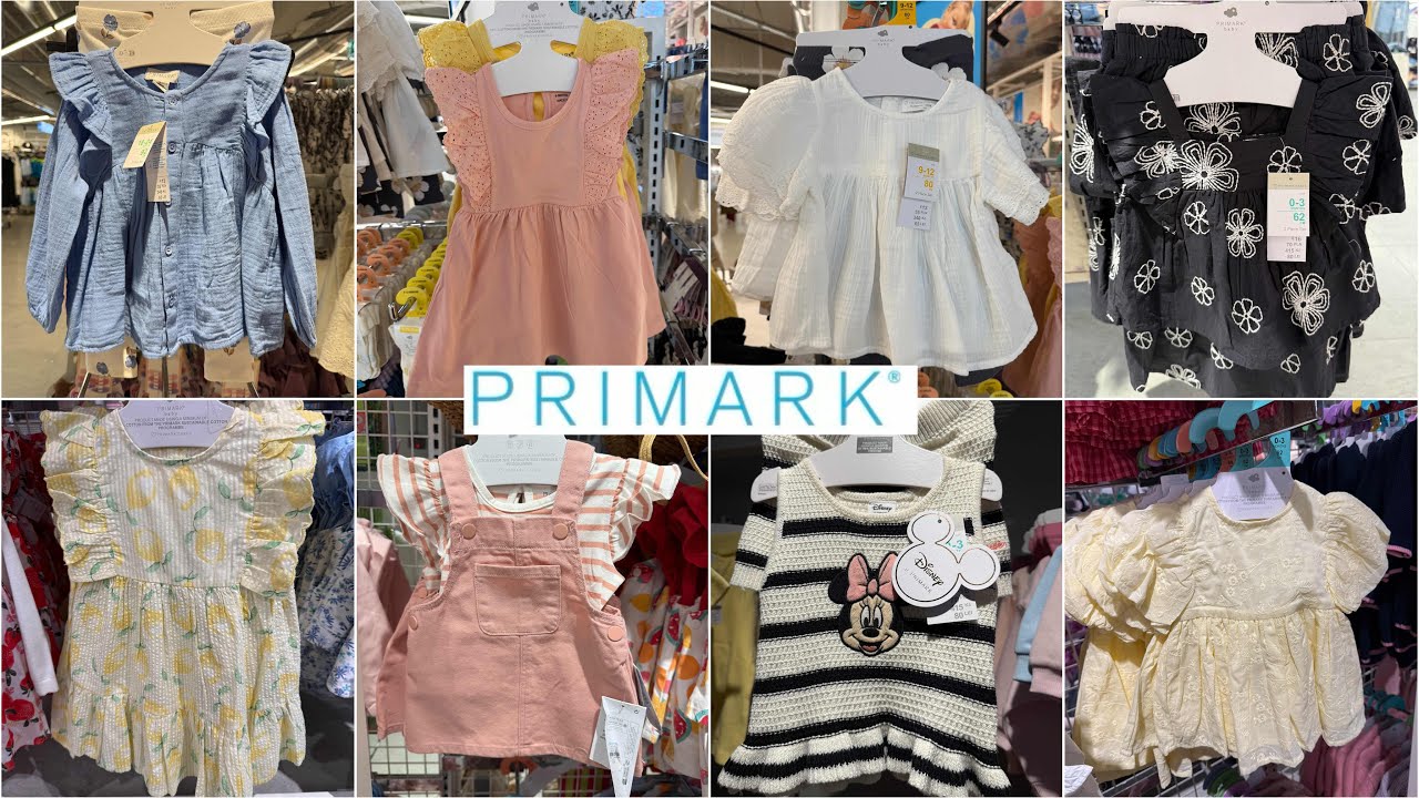 Primark baby girls clothes new collection / June 2025