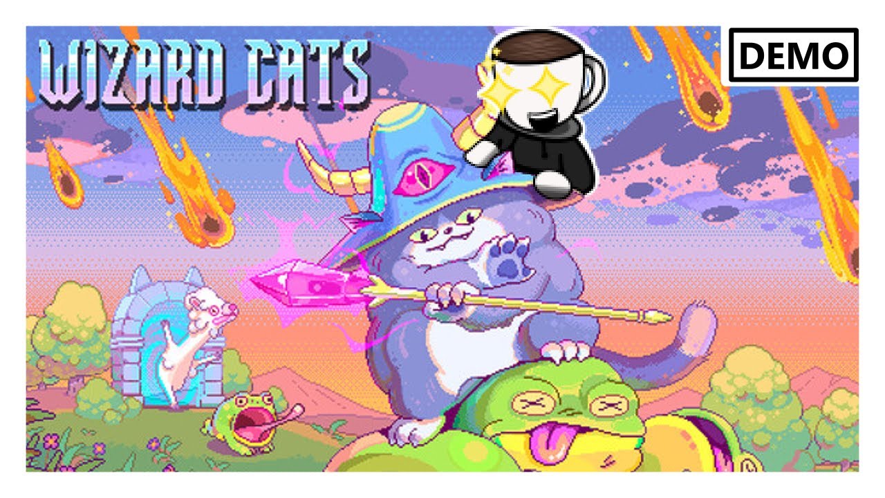 MAGIC CHONKY CAT SIMULATOR!!!! | Wizard Cats {Demo}