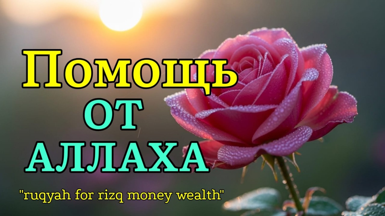 ✨🤲💯ОЧЕНЬ СИЛЬНЫЙ ДУА  Аллах дарует выход из любой трудности! |dua for rizq and wealth and protection