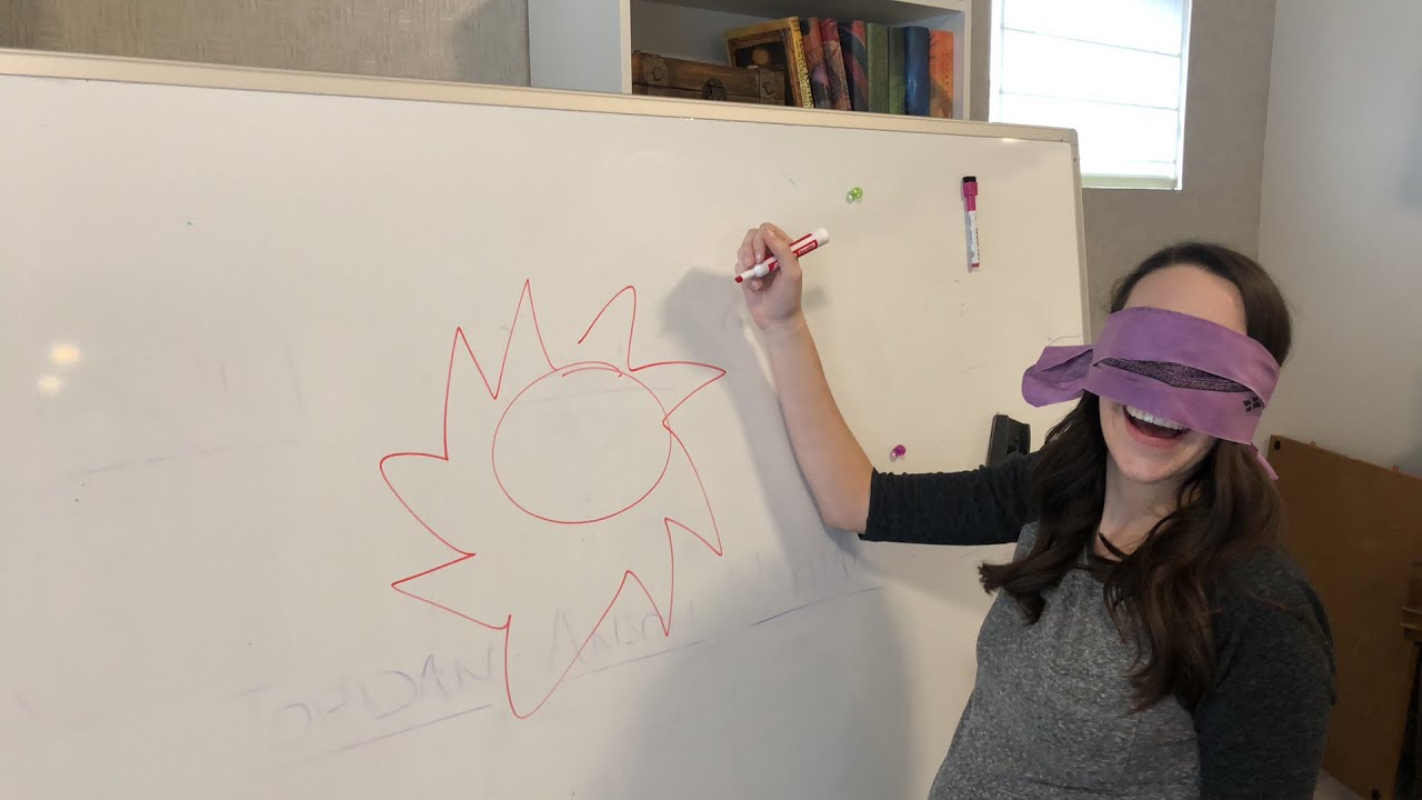 Blindfold Pictionary