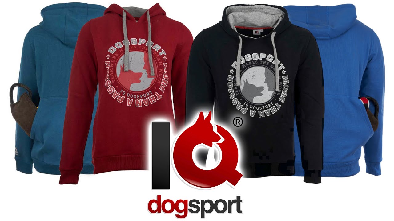 The IQ DogSport Dog Training hoodie/Jumper