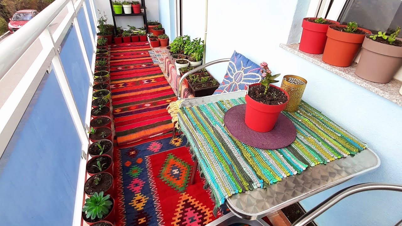 Kako sam dekorisala balkon 🌺🌷🌿