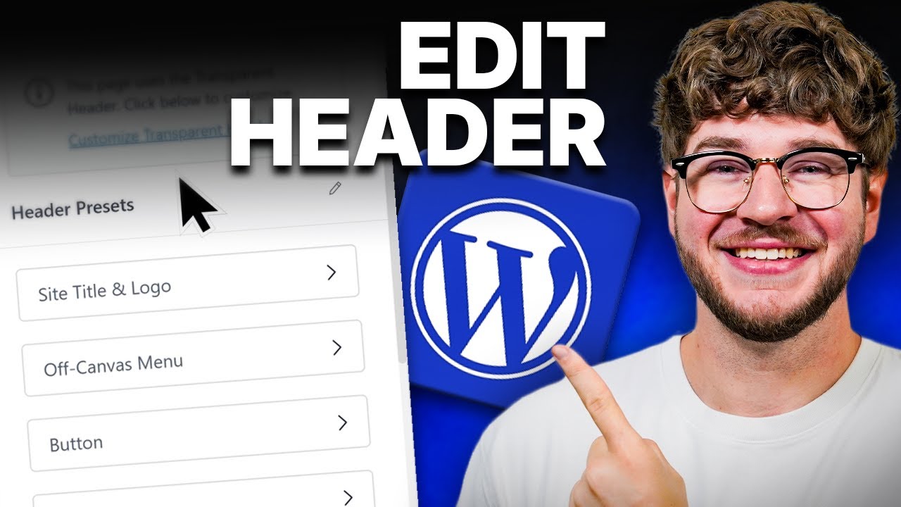 How to Edit the Header in WordPress