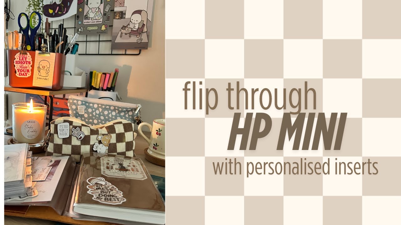 Flipthrough HP mini Cafecore with own inserts