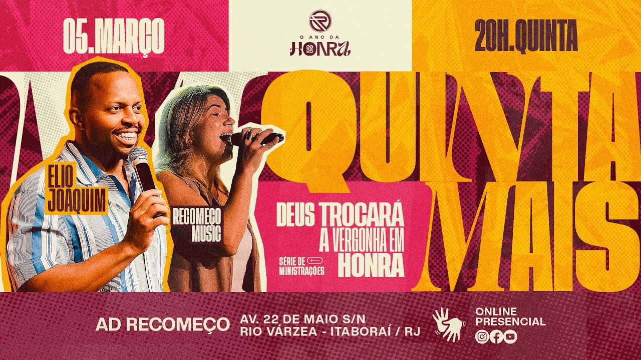 AD Recomeço / QUINTA +